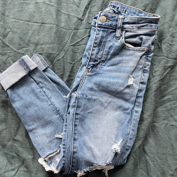 AEO Super High Rise Jegging - Picture 1 of 6